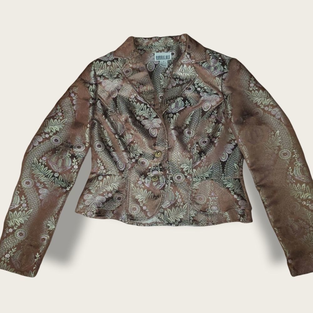 Vintage Robbie Bee Brocade Jacket